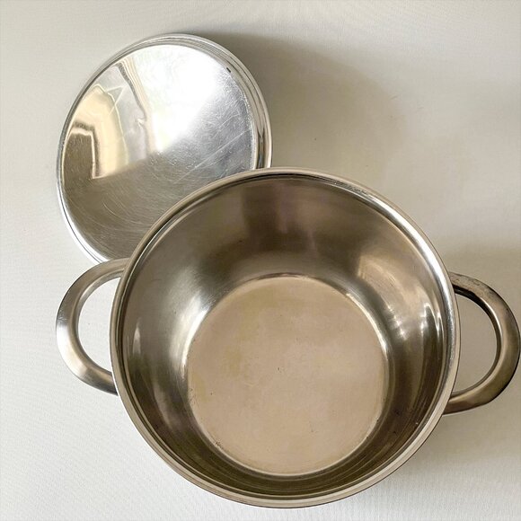 Vintage IKEA 365+ Stainless Steel Pot with Lid 2.5L/11 Cup Saucepan - Picture 2 of 7